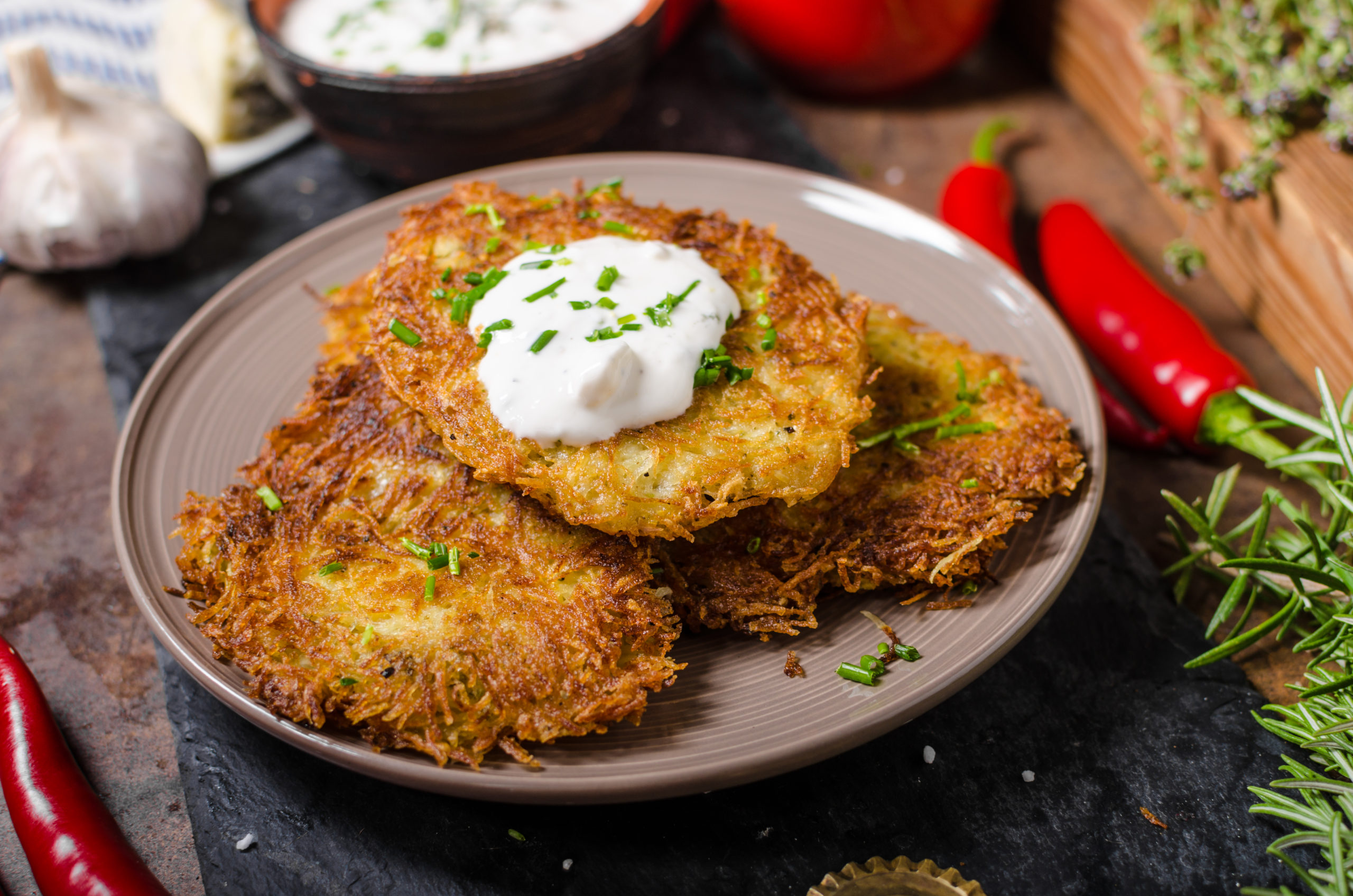 Here's How to Make Extra Crispy Latkes - Cooking 4 All