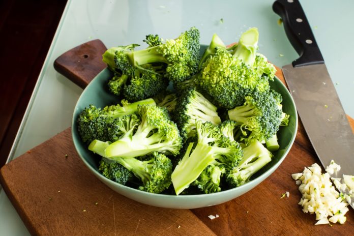Broccoli tips