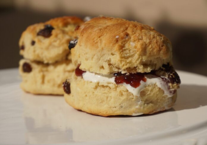 Devon cream tea