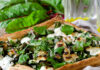 Crowd-Pleasing spinach, Bean, and Feta Tart Tart with spinach and cheese