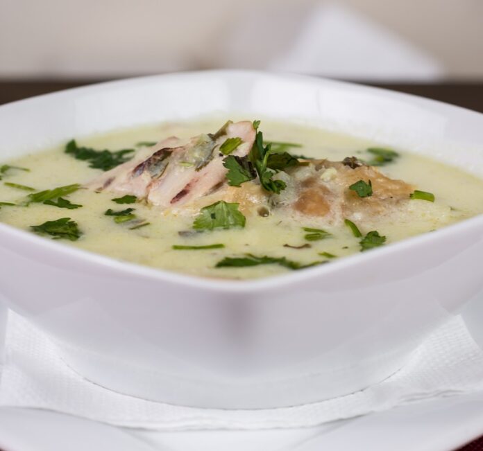 corn and chicken soup